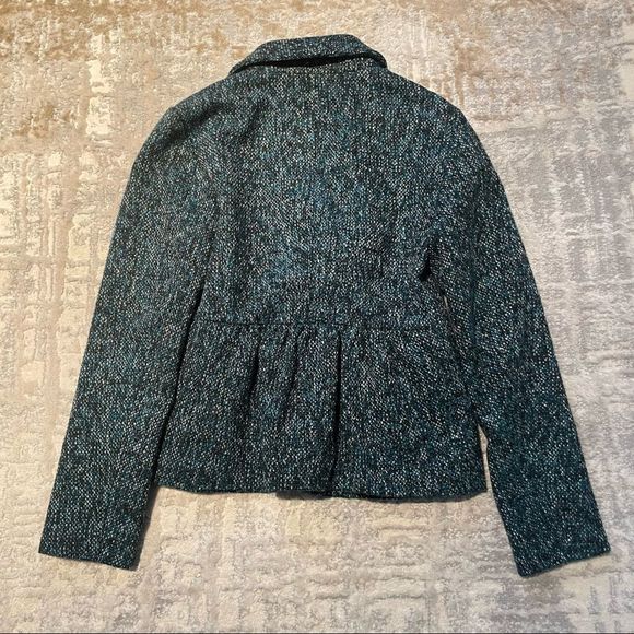 NWT LOFT Peplum Tweed Jacket - Picture 6 of 8
